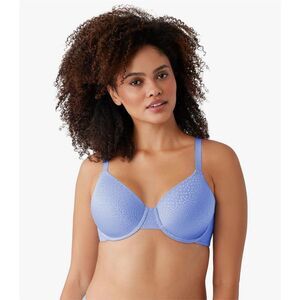 Wacoal NWT Back Appeal Underwire Bra Blue Hydrangea 32D
